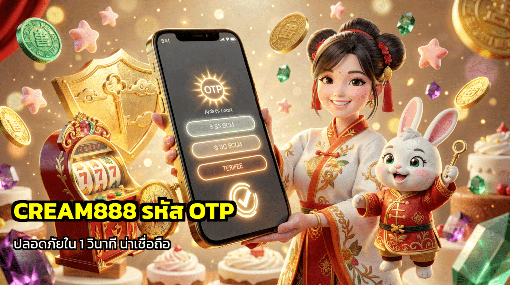 CREAM888 รหัส OTP
