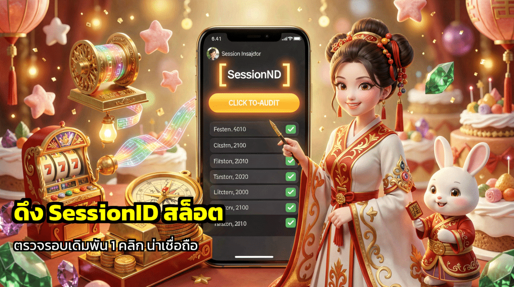 ดึง SessionID สล็อต