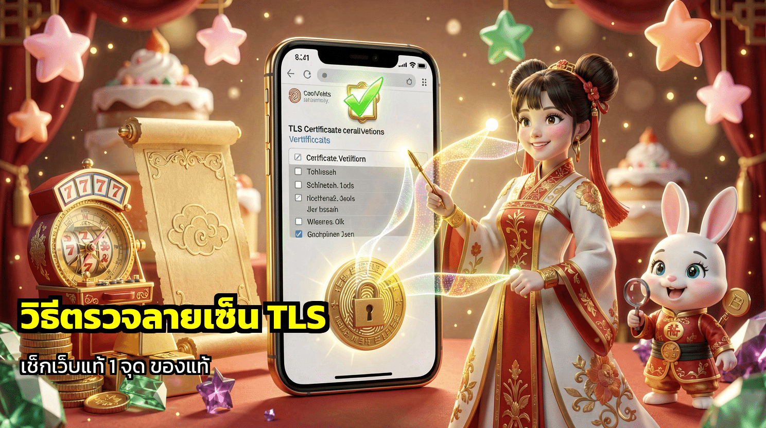 วิธีตรวจลายเซ็น TLS