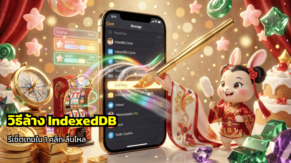 วิธีล้าง IndexedDB