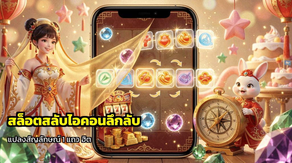 สล็อตสลับไอคอนลึกลับ