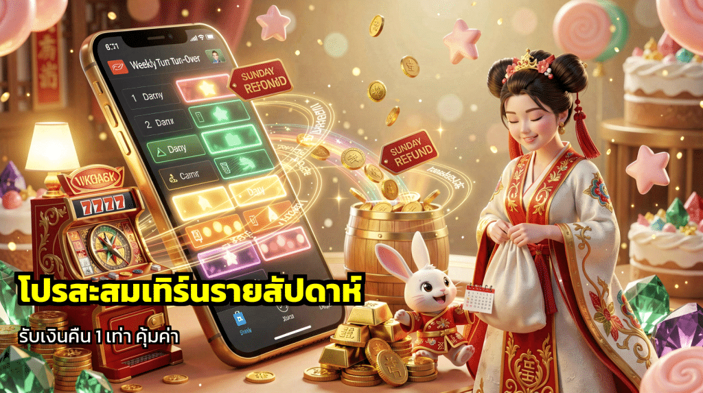 โปรสะสมเทิร์นรายสัปดาห์